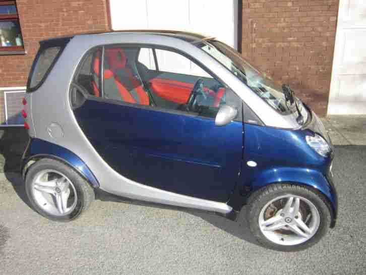 Smart Car City. Smart car from United Kingdom