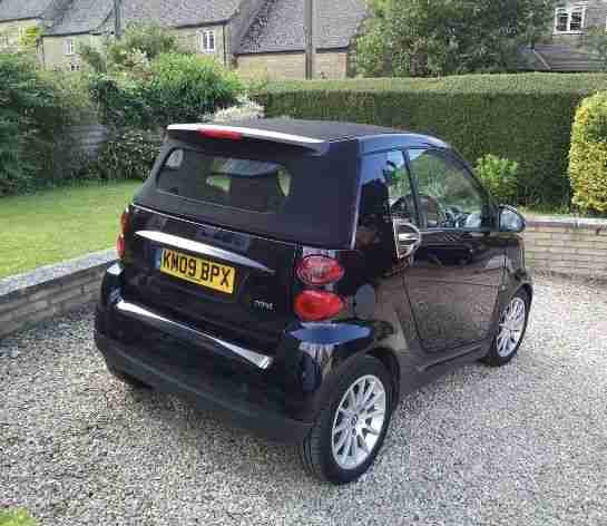 SMART Car ForTwo Passion MHD 09 Reg, 1.0l Convertible, 43k miles, FSH