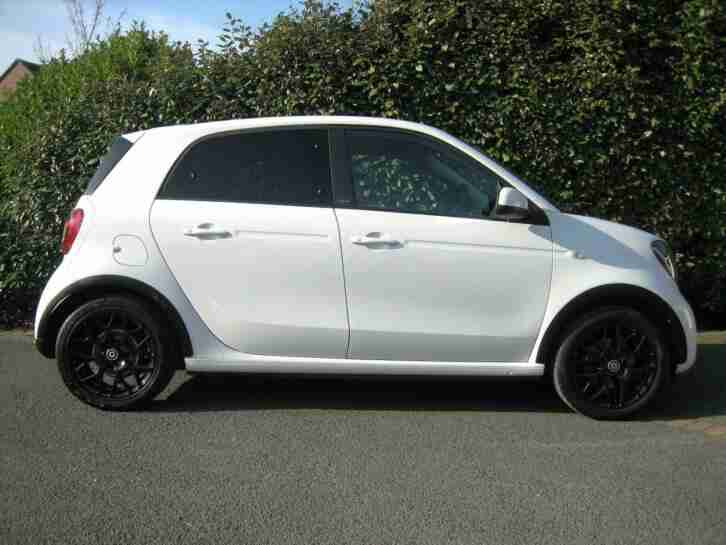 SMART FORFOUR EDITION WHITE TURBO AUTO *1 FEMALE OWNER - FULL MERC HISTORY*