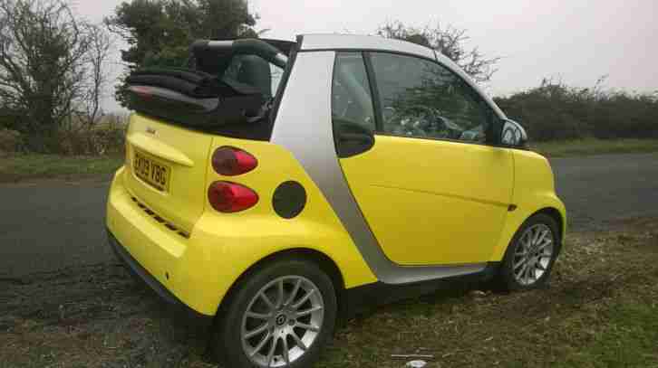 SMART FORTWO PASSION CONVERTIBLE 2009