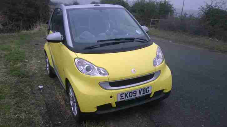 SMART FORTWO PASSION CONVERTIBLE 2009