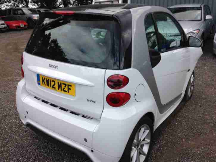 SMART FORTWO PASSION MHD AUTO, SPARES OR REPAIR, EXPORT, SALVAGE, REPAIRABLE