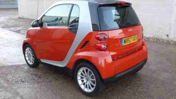 SMART FORTWO PASSION, Metallic Red, Auto, Petrol, 2008