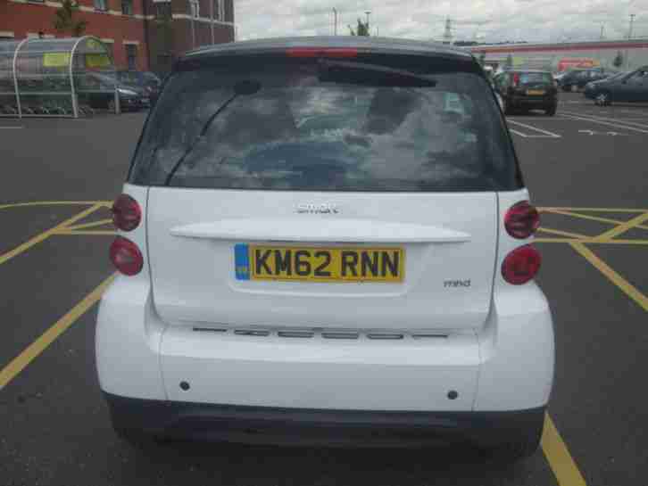 SMART FORTWO PURE 2012 MODEL 1 OWNER FROM NEW