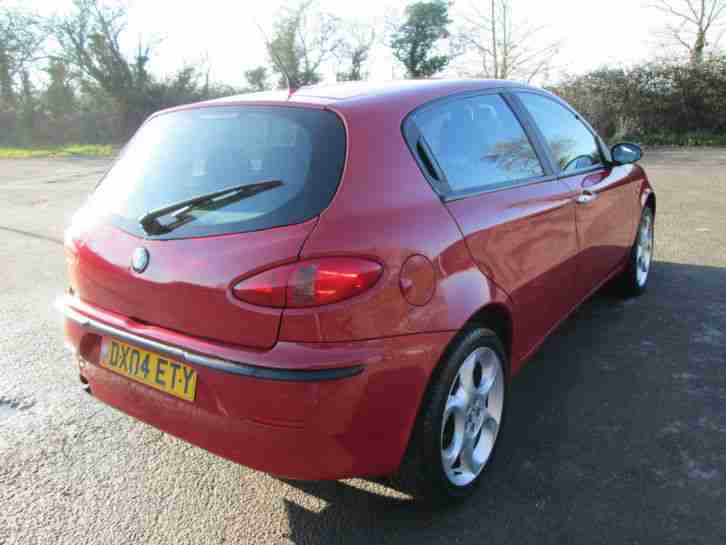 SMART LOOKING 2004 ALFA ROMEO T SPARK LUSSO RED 3 DOOR DRIVES VERY WELL