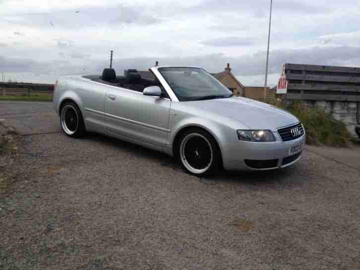 SOLD 2003 Audi A4 Cabriolet 2.4 Sport
