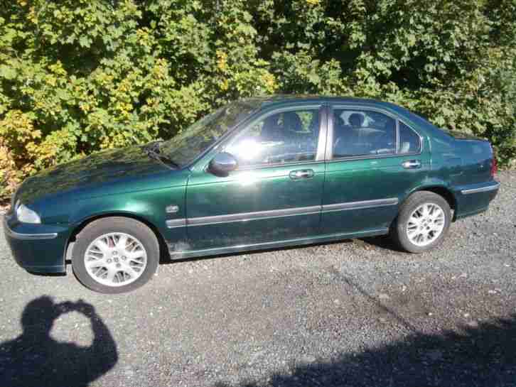 SPARES OR REPAIR 2004 ROVER 45 CONNOISSEUR 16V AUTO GREEN
