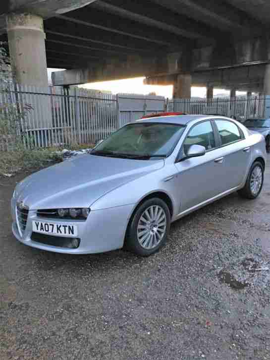 SPARES OR REPAIR ALFA ROMEO 159 TURISMO JTS SILVER (READ FULL DISCRIPTION)