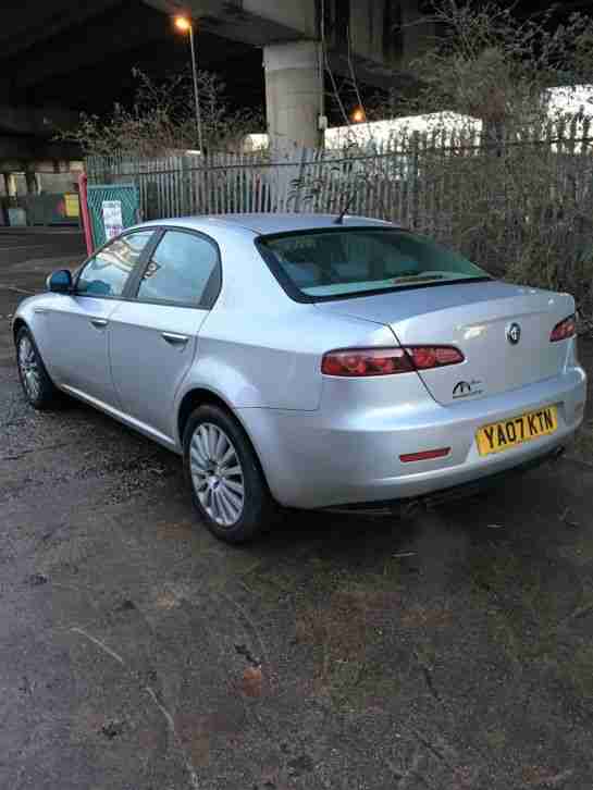 SPARES OR REPAIR ALFA ROMEO 159 TURISMO JTS SILVER (READ FULL DISCRIPTION)