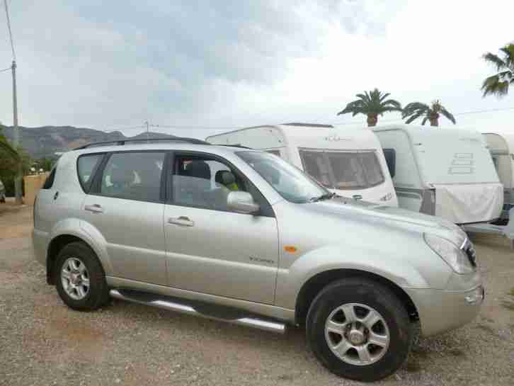 SSANG YONG REXTON 2.9 DIESEL AUTO IN BENIDORM SPAIN UK REG. RECENT MOT