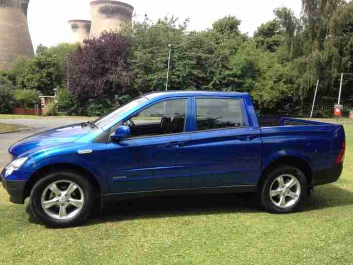 SSANGYONG ACTYON SPORT DIESEL DOUBLE CAB PICK UP, BRAND NEW UNREGISTERED