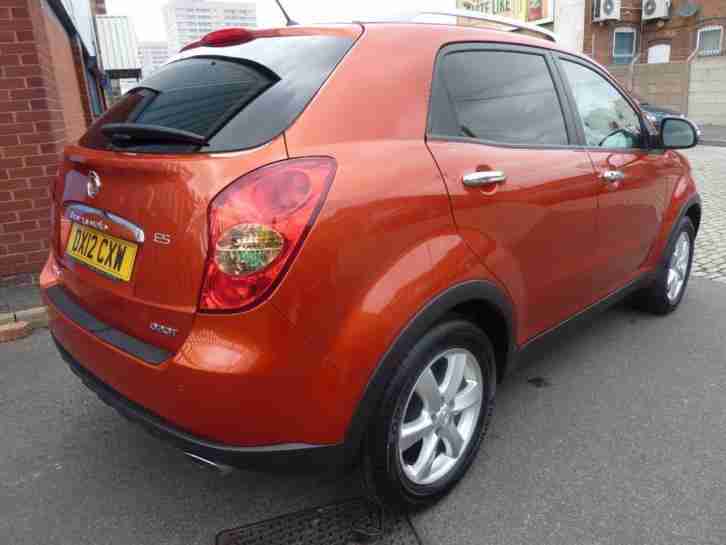 SSANGYONG KORANDO ES 173BHP 2012 Diesel Manual in Red