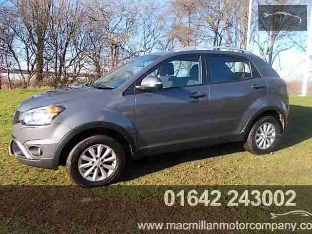 SSANGYONG KORANDO SE, Grey, Manual, Diesel, 2015