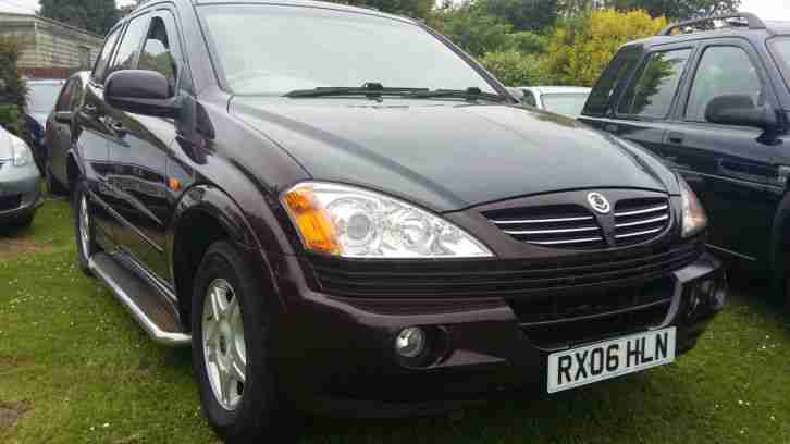 SSANGYONG KYRON S 4WD 2006 06REG SPARES OR REPAIR RUNS & DRIVES MOT SEP 16 L@@k