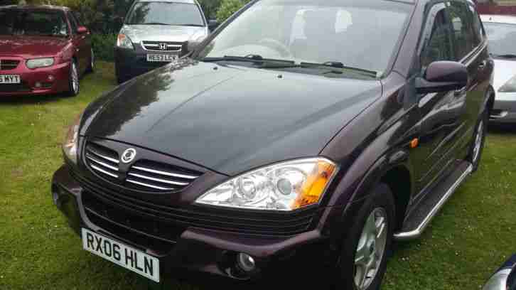 SSANGYONG KYRON S 4WD 2006 06REG SPARES OR REPAIR RUNS & DRIVES MOT SEP 16 L@@k