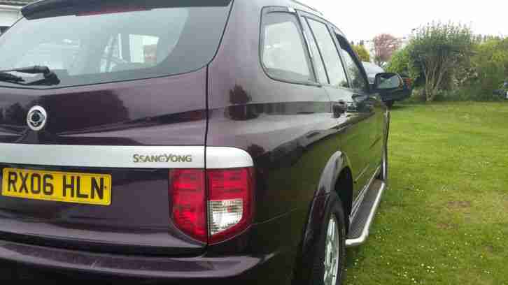 SSANGYONG KYRON S 4WD 2006 06REG SPARES OR REPAIR RUNS & DRIVES MOT SEP 16 L@@k
