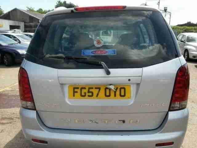 SSANGYONG REXTON 27 SERVICE HISTORY DIESEL SUV 4X4 4WD 57 REG 12 MONTHS MOT