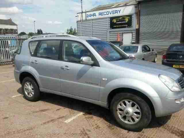 SSANGYONG REXTON 27 SERVICE HISTORY DIESEL SUV 4X4 4WD 57 REG 12 MONTHS MOT