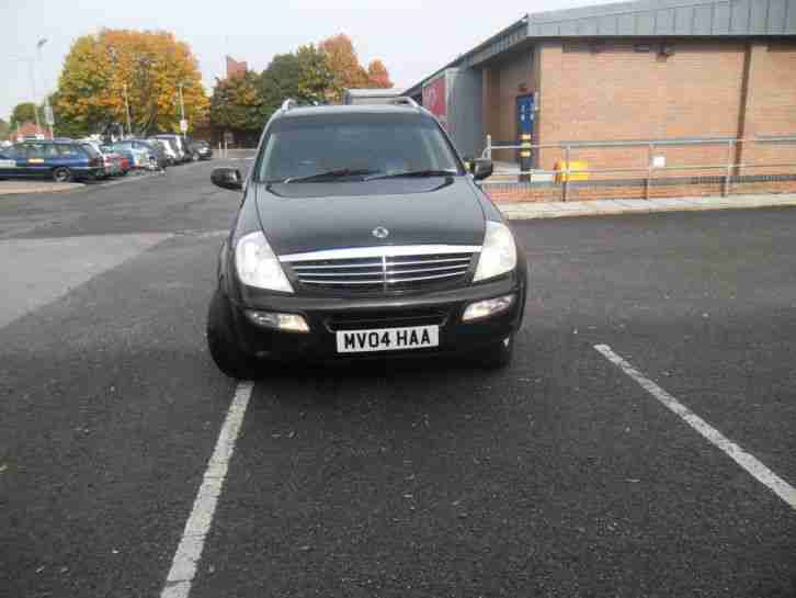 SSANGYONG REXTON RX270 SE5 AUTO BLACK MERDEDES ENGINE AND BOX