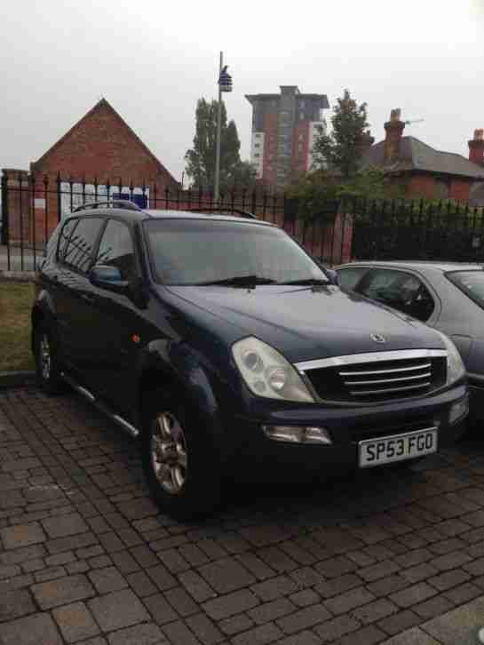 SSANGYONG REXTON RX290SE5 TDI (2003) MANUAL FULL LEATHER