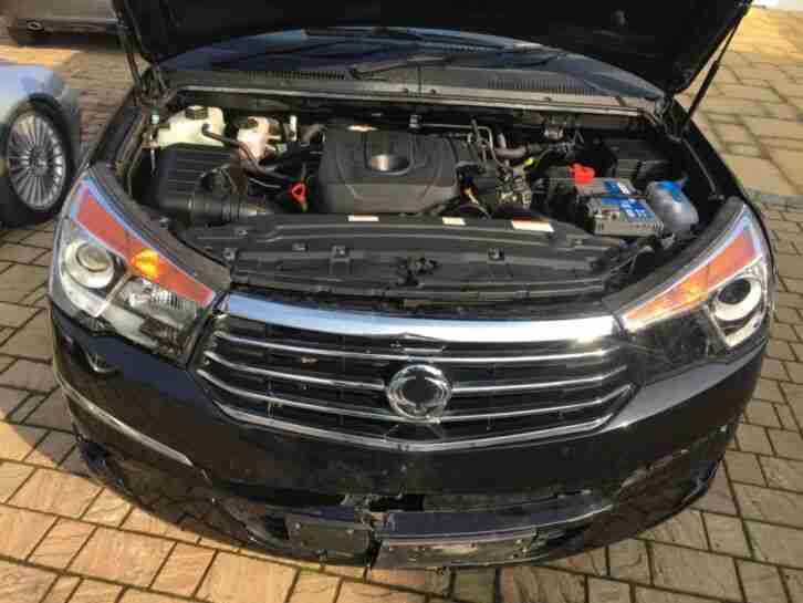 SSANGYONG TURISMO EX 2.2 DIESEL AUTO/TRIP 2016,DAMAGE REPAIRABLE STARTS & DRIVES