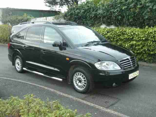 SSANGYOUNG RODIUS 2.7TD 270 SE 2008 (08) IMMACULATE ONLY 65,000 MILES F S H