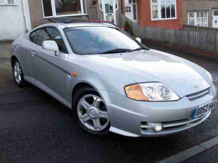 STUNNING 2003 HYUNDAI COUPE SE,SERVICE HISTORY 7 STAMPS,LEATHER,CRUISE C A C,MOT