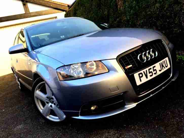 **STUNNING** 2006 AUDI A3 TDI S LINE QUATTRO AKOYA SILVER SPORTBACK 5DR