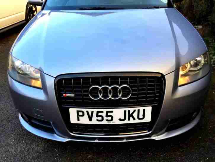 **STUNNING** 2006 AUDI A3 TDI S LINE QUATTRO AKOYA SILVER SPORTBACK 5DR
