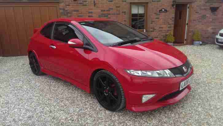 STUNNING 2008 HONDA CIVIC 2.0i VTEC TYPE R GT RED