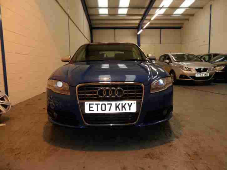 STUNNING AUDI S4 CONVERTIBLE 4.2 V8 QUATTRO 2007 HUGE SPEC IMMACULATE
