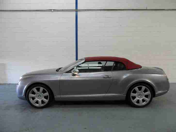 STUNNING BENTLEY CONTINENTAL GTC 2007 MDL HUGE SPEC RED LEATHER CHROME PACK