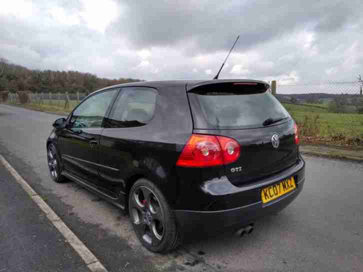 STUNNING BLACK 2007 VW GOLF GTI 280 BHP 2.0 TFSI DSG AUTO BWA 3 DOOR £s SPENT