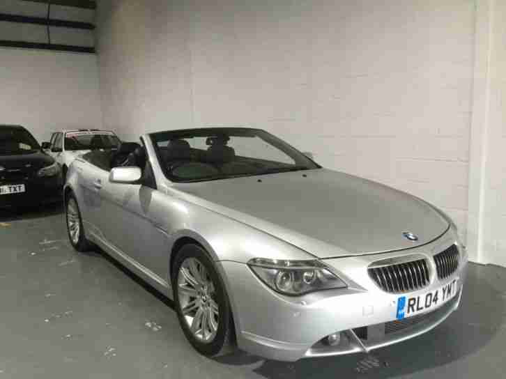 STUNNING BMW 645CI CONVERTIBLE 2004 HUGE SPEC EXCEPTIONAL EXAMPLE FSH