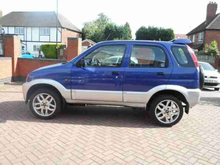 STUNNING DAIHATSU TERIOS 1.3 SPORT 4x4, GENUINE MILES, 12 MONTHS MOT, RARE CAR