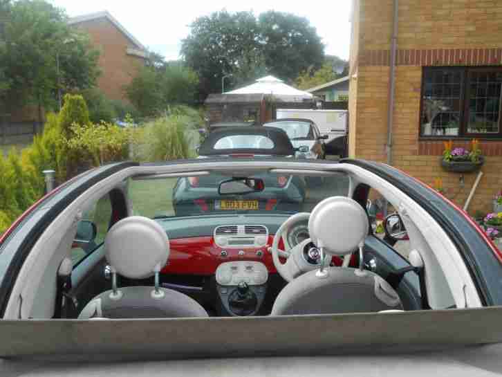 STUNNING FIAT 500C LOUNGE CONVERTIBLE DIESEL LOW MILES TOP SPEC