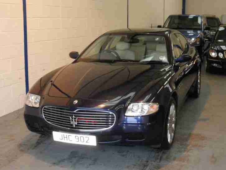 STUNNING MASERATI QUATTROPORTE V8 2004 FSH OUTSTANDING EXAMPLE