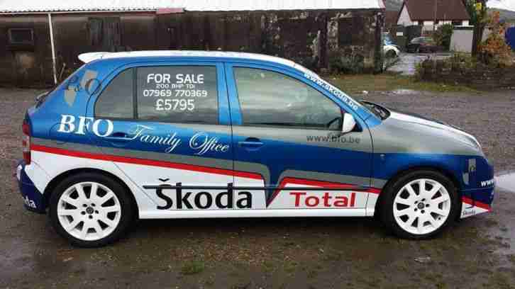 STUNNING RALLY REPLICA 2007 07 SKODA FABIA VRS SE 1.9TDI 200BHP POSS P/X MAYBE??