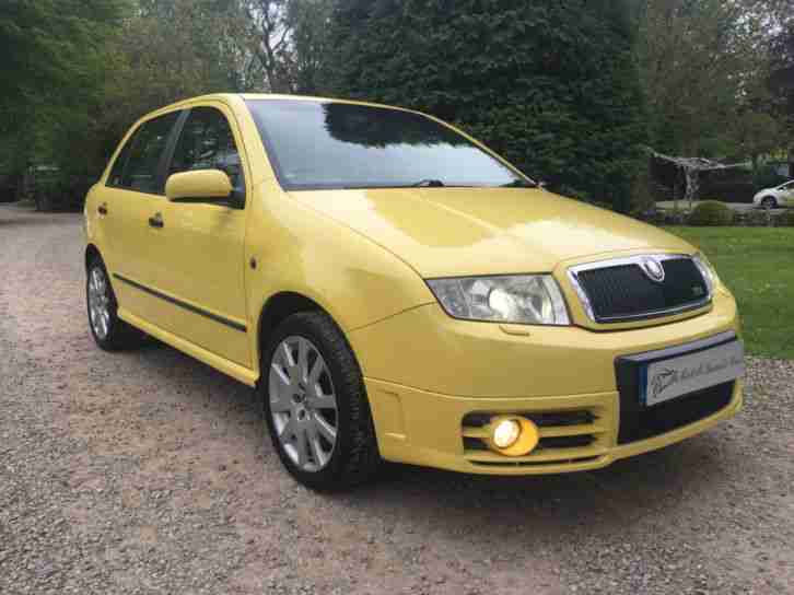 STUNNING FABIA VRS 6 SPD 1.9TD IN