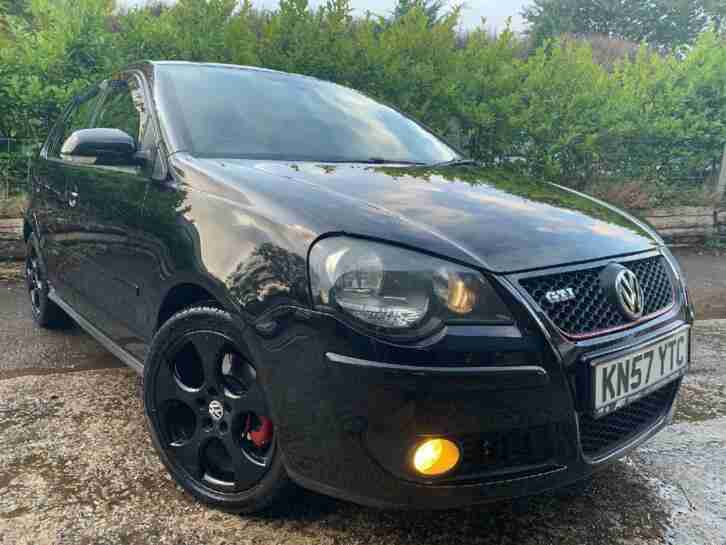 STUNNING VOLKSWAGEN POLO 1.8T 20v 150 GTi Black Manual Petrol, 2007