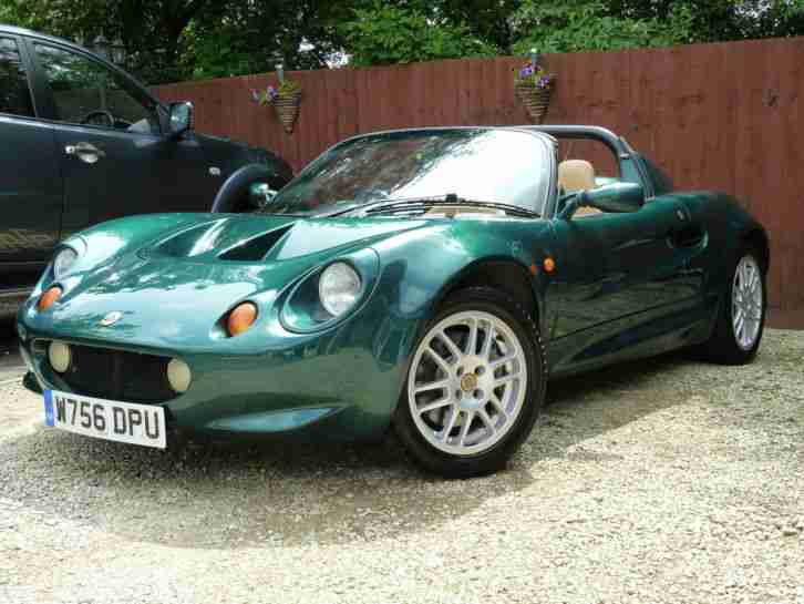 STUNNING W REG LOTUS ELISE, LAST OWNER SINCE 2007, ONLY 75000 WARRANTED MILES.