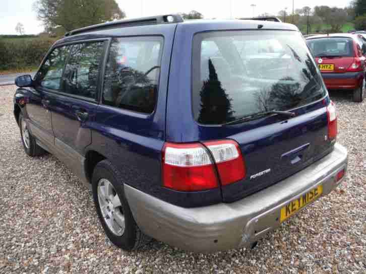 SUBARU FORESTER 2.0 SPORT 4X4 5 DR 2002 52 WITH 91,200 MILES FROM NEW