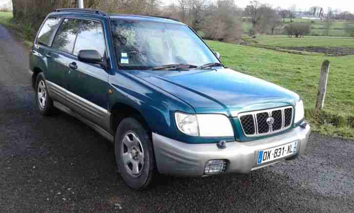 SUBARU FORESTER 4x4 FRENCH REGISTERED NOT LEFT HAND DRIVE IN FRANCE