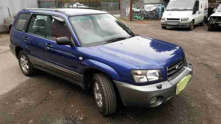 SUBARU FORESTER X ALL WEATHER A BLUE/GREY