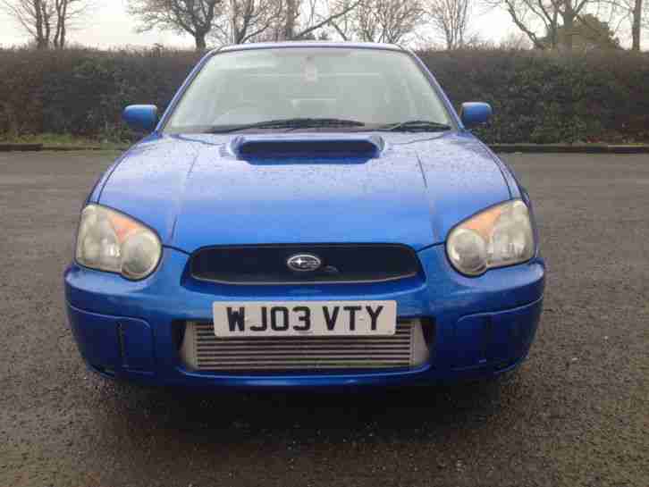 SUBARU IMPREZA 2.0 TURBO, TURBO BACK EXHAUST, FRONT MOUNT INTERCOOLER, 300BHP