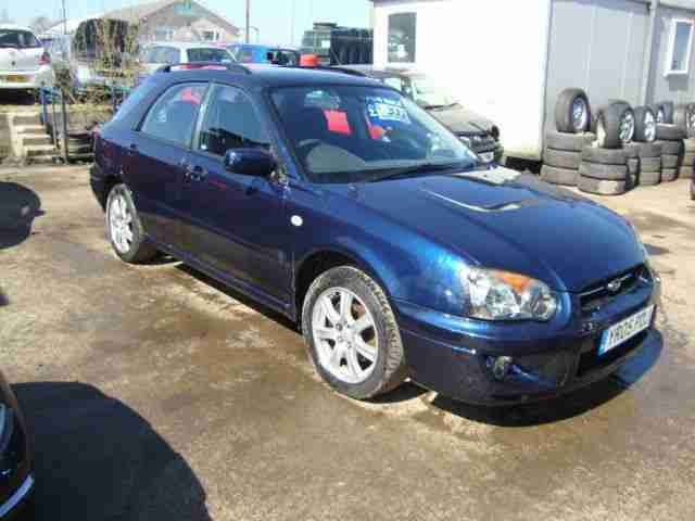 SUBARU IMPREZA 2005 2.0 PETROL 4 WHEEL DRIVE SALVAGE REPAIRABLE 45000 MILES ONLY