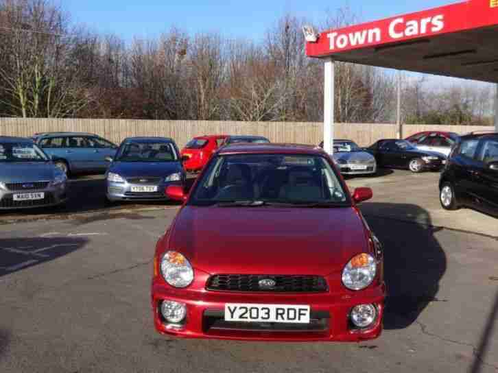 SUBARU IMPREZA GX AWD AUTO 4 DOOR SALOON 2001 Petrol Automatic in Red