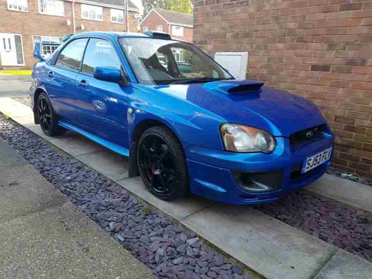 SUBARU IMPREZA STI 2004 370 BHP+ OVER 7K SPENT HPI CLEAR 89K FSH OWNED 8 YEAR