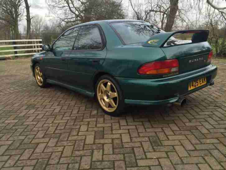 SUBARU IMPREZA TURBO 2000 AWD PRODRIVE GREEN STI WRX CLASSIC