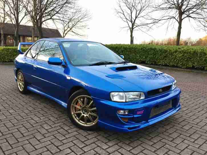 SUBARU IMPREZA TYPE R COUPE STI 1998 FRESH IMPORT VERSION 5 DCCD 30,000 MILES